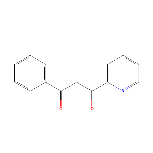 1-phenyl-3-pyridin-2-ylpropane-1,3-dione (CAS: 10472-94-3) - Related Chemical Product