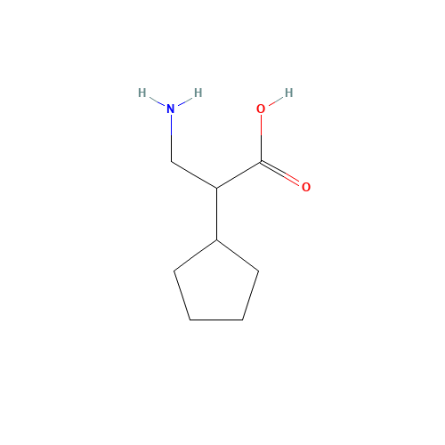 3-amino-2-cyclopentylpropanoic acid (CAS: 910444-21-2) - Related Chemical Product