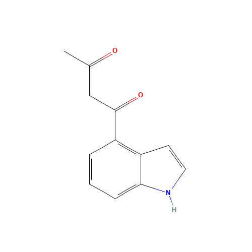 1-(1H-indol-4-yl)butane-1,3-dione (CAS: 50614-95-4) - Related Chemical Product