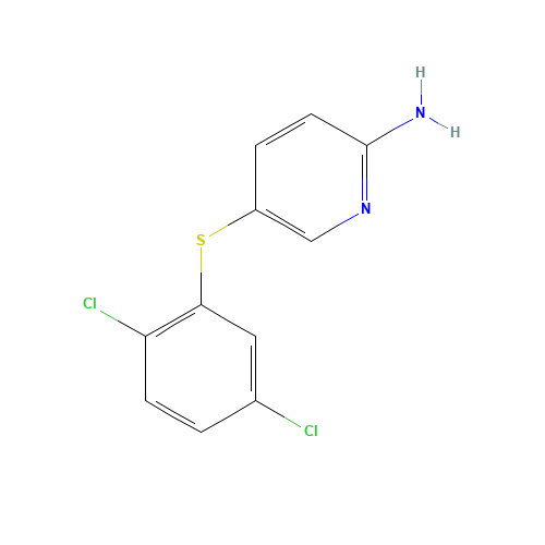 5-(2,5-dichlorophenyl)sulfanylpyridin-2-amine (CAS: 64064-35-3) - Related Chemical Product