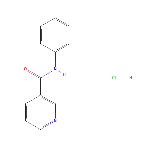 N-phenylpyridine-3-carboxamide;hydrochloride (CAS: 69135-90-6) - Related Chemical Product