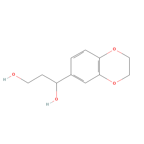 1-(2,3-dihydro-1,4-benzodioxin-6-yl)propane-1,3-diol (CAS: 862188-09-8) - Related Chemical Product