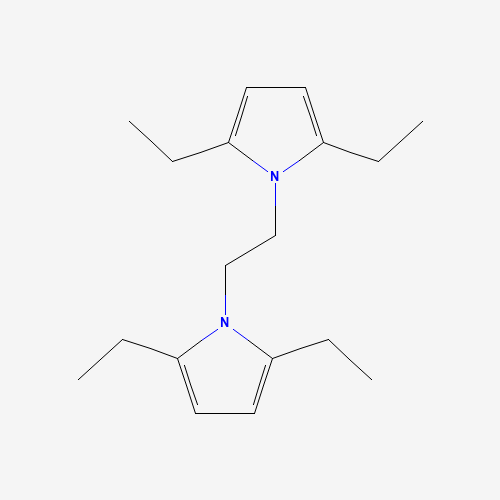 1-[2-(2,5-diethylpyrrol-1-yl)ethyl]-2,5-diethylpyrrole (CAS: 123147-22-8) - Related Chemical Product