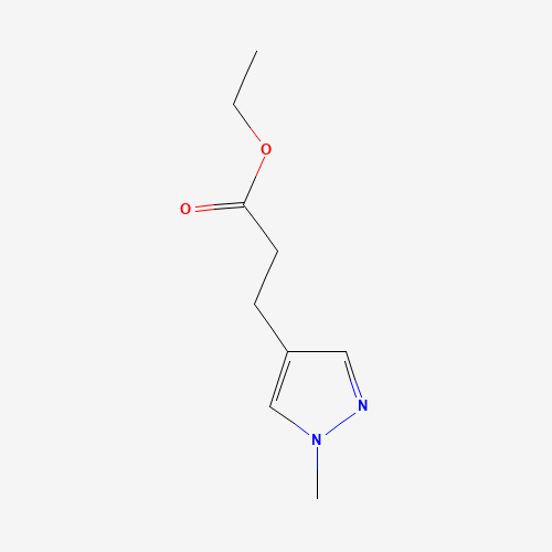 ethyl 3-(1-methylpyrazol-4-yl)propanoate (CAS: 192661-37-3) - Related Chemical Product