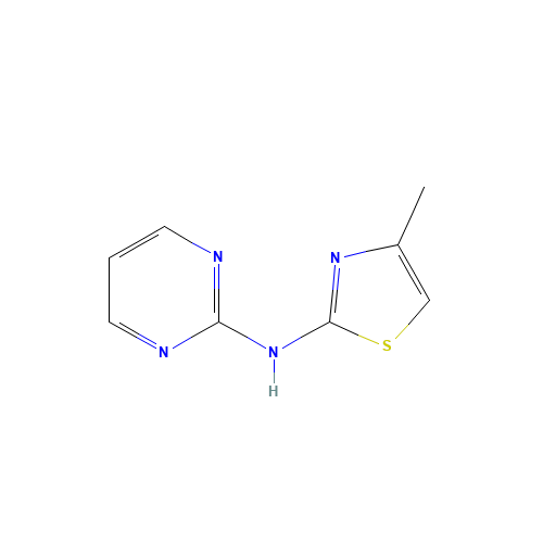 4-methyl-N-pyrimidin-2-yl-1,3-thiazol-2-amine (CAS: 887309-83-3) - Related Chemical Product