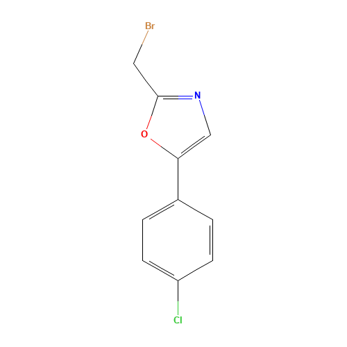 2-(bromomethyl)-5-(4-chlorophenyl)-1,3-oxazole (CAS: 945023-97-2) - Related Chemical Product
