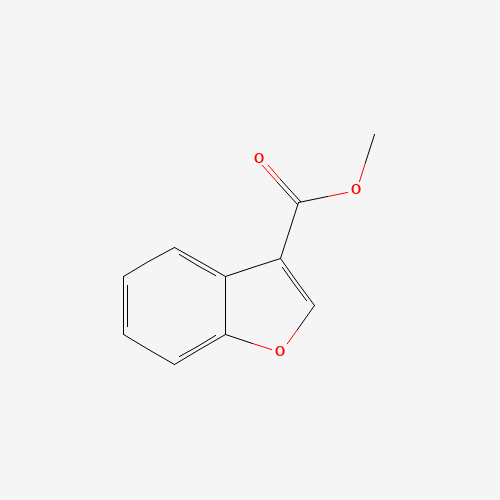 methyl 1-benzofuran-3-carboxylate (CAS: 4687-24-5) - Chemical Structure and Molecular Formula 
