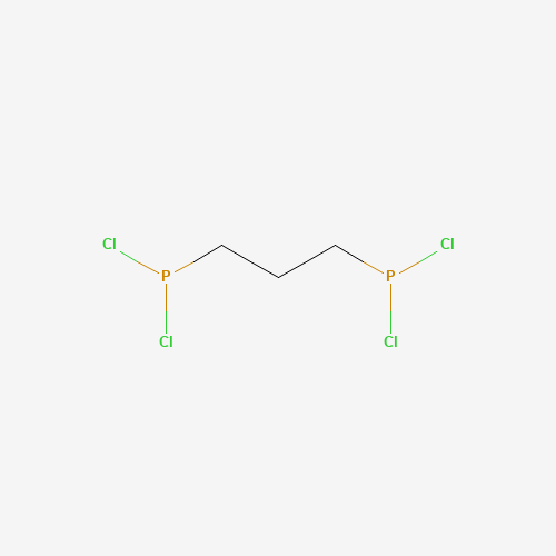 dichloro(3-dichlorophosphanylpropyl)phosphane (CAS: 28240-70-2) - Chemical Structure and Molecular Formula 