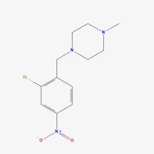 1-[(2-bromo-4-nitrophenyl)methyl]-4-methylpiperazine (CAS: 943320-69-2) - Related Chemical Product