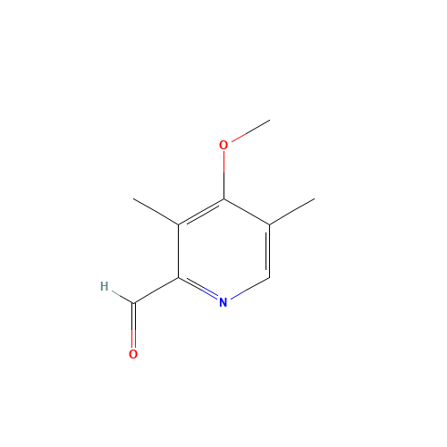 4-methoxy-3,5-dimethylpyridine-2-carbaldehyde (CAS: 110464-72-7) - Related Chemical Product