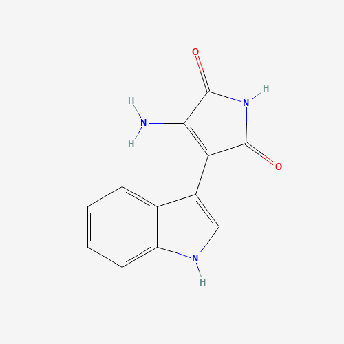 3-amino-4-(1H-indol-3-yl)pyrrole-2,5-dione (CAS: 159109-14-5) - Related Chemical Product