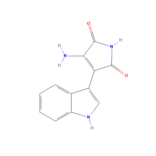 3-amino-4-(1H-indol-3-yl)pyrrole-2,5-dione (CAS: 159109-14-5) - Related Chemical Product