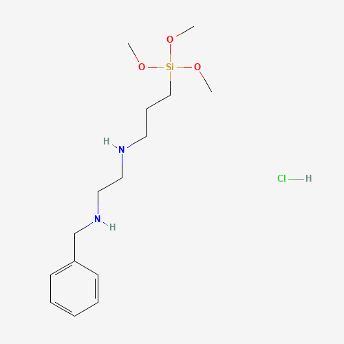 N'-benzyl-N-(3-trimethoxysilylpropyl)ethane-1,2-diamine;hydrochloride (CAS: 42965-91-3) - Related Chemical Product