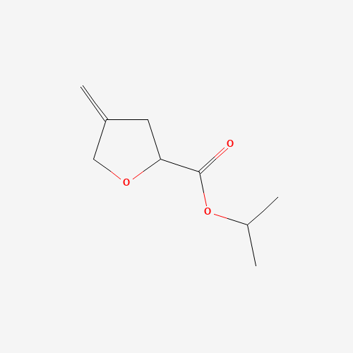 propan-2-yl 4-methylideneoxolane-2-carboxylate (CAS: 862997-23-7) - Chemical Structure and Molecular Formula 