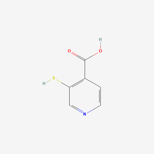 3-sulfanylpyridine-4-carboxylic acid (CAS: 18103-75-8) - Chemical Structure and Molecular Formula 