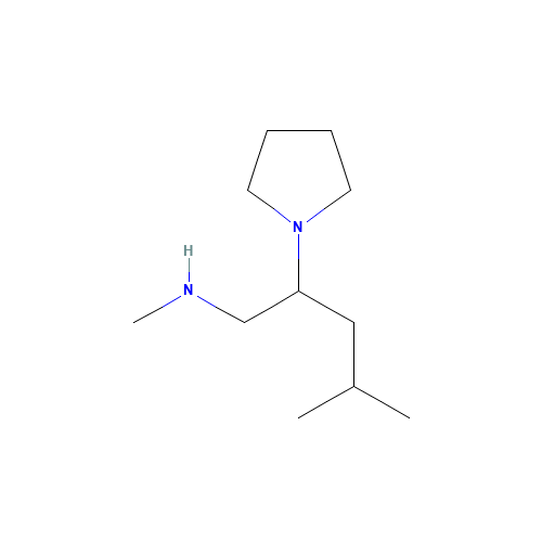 N,4-dimethyl-2-pyrrolidin-1-ylpentan-1-amine (CAS: 153205-69-7) - Related Chemical Product