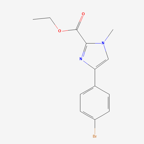 ethyl 4-(4-bromophenyl)-1-methylimidazole-2-carboxylate (CAS: 869568-12-7) - Related Chemical Product