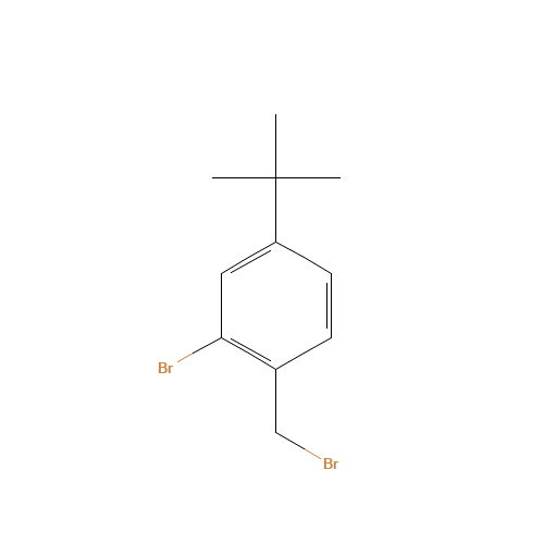 2-bromo-1-(bromomethyl)-4-tert-butylbenzene (CAS: 246139-76-4) - Related Chemical Product