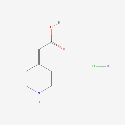 2-piperidin-4-ylideneacetic acid;hydrochloride (CAS: 84839-57-6) - Related Chemical Product