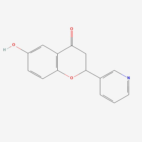 6-hydroxy-2-pyridin-3-yl-2,3-dihydrochromen-4-one (CAS: 1426899-99-1) - Related Chemical Product