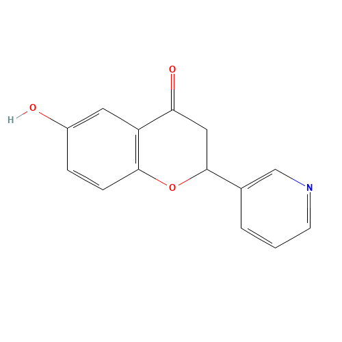 6-hydroxy-2-pyridin-3-yl-2,3-dihydrochromen-4-one (CAS: 1426899-99-1) - Related Chemical Product