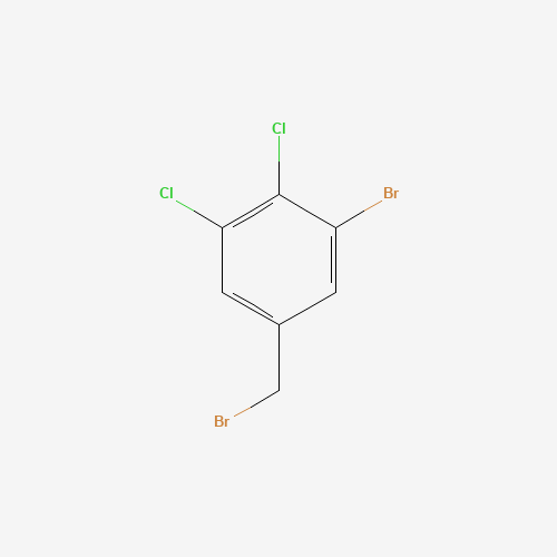 1-bromo-5-(bromomethyl)-2,3-dichlorobenzene (CAS: 960305-16-2) - Chemical Structure and Molecular Formula 