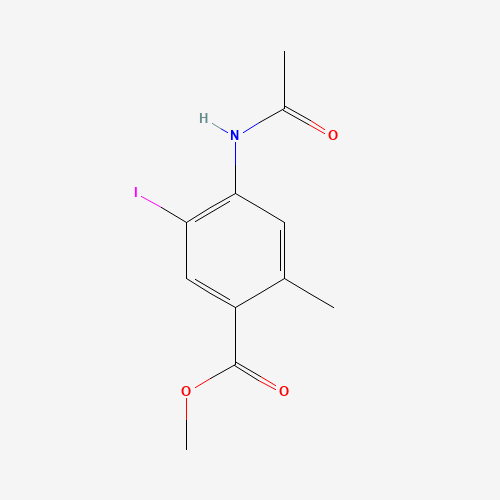 methyl 4-acetamido-5-iodo-2-methylbenzoate (CAS: 672293-34-4) - Related Chemical Product