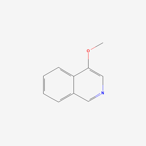4-methoxyisoquinoline (CAS: 36034-54-5) - Chemical Structure and Molecular Formula 