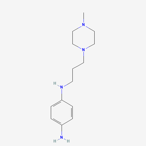 4-N-[3-(4-methylpiperazin-1-yl)propyl]benzene-1,4-diamine (CAS: 503629-25-2) - Related Chemical Product