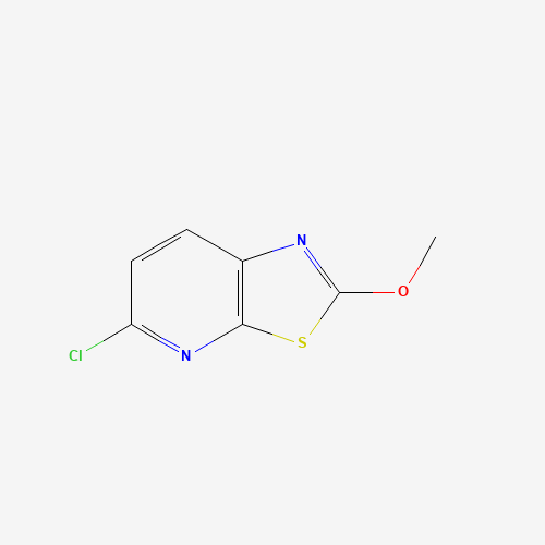 5-chloro-2-methoxy-[1,3]thiazolo[5,4-b]pyridine (CAS: 1345961-00-3) - Chemical Structure and Molecular Formula 