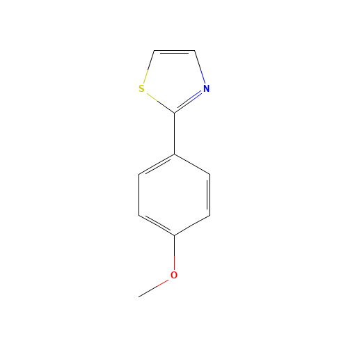2-(4-methoxyphenyl)-1,3-thiazole (CAS: 27088-84-2) - Related Chemical Product