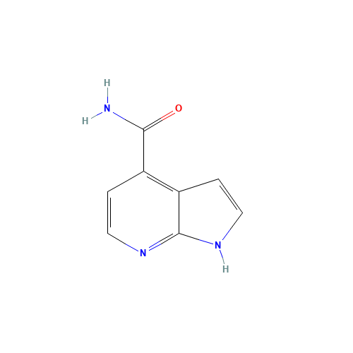 1H-pyrrolo[2,3-b]pyridine-4-carboxamide (CAS: 1086390-83-1) - Related Chemical Product