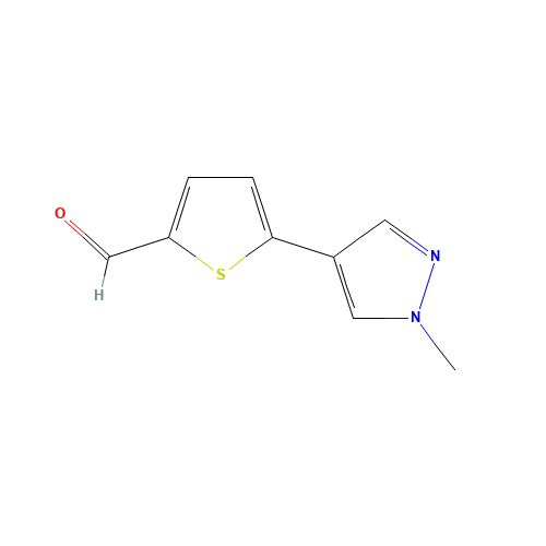 5-(1-methylpyrazol-4-yl)thiophene-2-carbaldehyde (CAS: 1231192-14-5) - Related Chemical Product