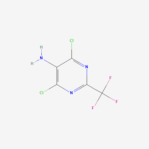 4,6-dichloro-2-(trifluoromethyl)pyrimidin-5-amine (CAS: 2344-17-4) - Related Chemical Product