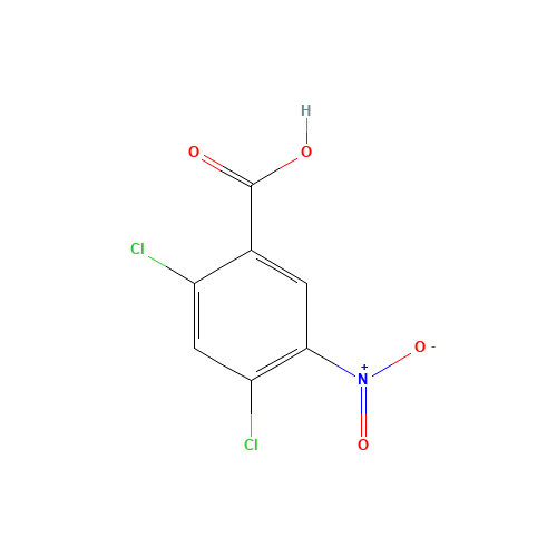 2,4-dichloro-5-nitrobenzoic acid (CAS: 19861-62-2) - Related Chemical Product