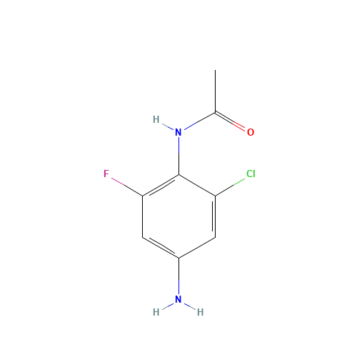 N-(4-amino-2-chloro-6-fluorophenyl)acetamide (CAS: 218929-90-9) - Related Chemical Product