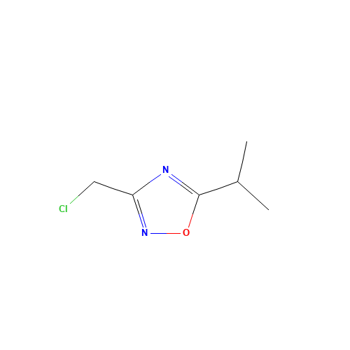 3-(chloromethyl)-5-propan-2-yl-1,2,4-oxadiazole (CAS: 189130-87-8) - Related Chemical Product