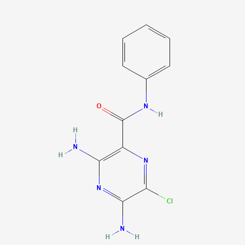 3,5-diamino-6-chloro-N-phenylpyrazine-2-carboxamide (CAS: 32209-55-5) - Related Chemical Product