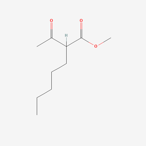 methyl 2-acetylheptanoate (CAS: 68776-86-3) - Chemical Structure and Molecular Formula 