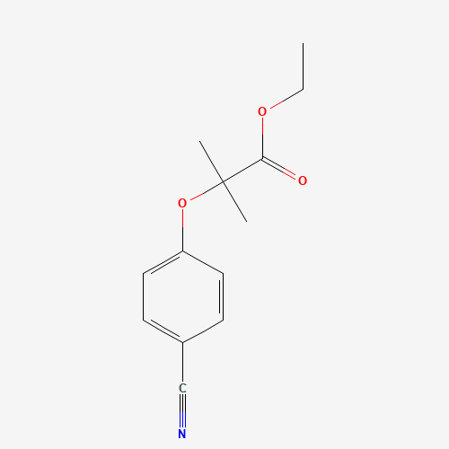 ethyl 2-(4-cyanophenoxy)-2-methylpropanoate (CAS: 18672-07-6) - Related Chemical Product