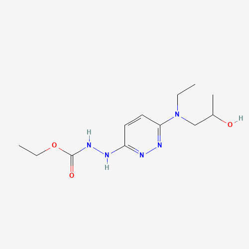 ethyl N-[[6-[ethyl(2-hydroxypropyl)amino]pyridazin-3-yl]amino]carbamate (CAS: 64241-34-5) - Related Chemical Product