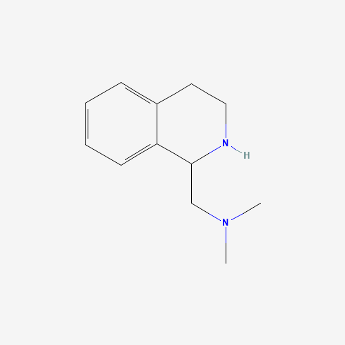 N,N-dimethyl-1-(1,2,3,4-tetrahydroisoquinolin-1-yl)methanamine (CAS: 131847-39-7) - Chemical Structure and Molecular Formula 