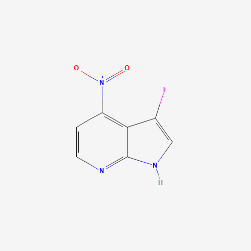 3-iodo-4-nitro-1H-pyrrolo[2,3-b]pyridine (CAS: 1000340-40-8) - Related Chemical Product
