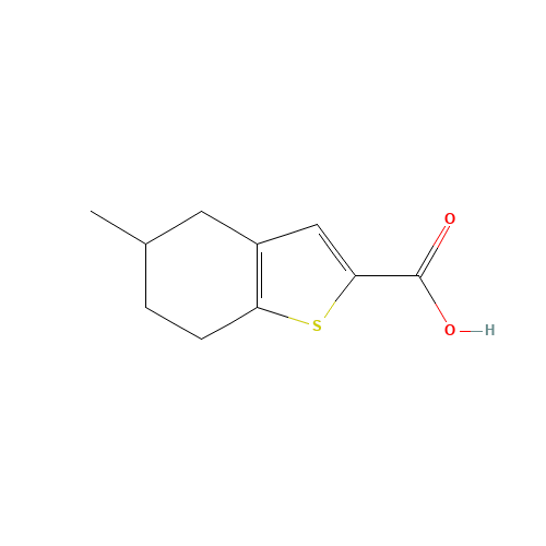 5-methyl-4,5,6,7-tetrahydro-1-benzothiophene-2-carboxylic acid (CAS: 588698-05-9) - Related Chemical Product