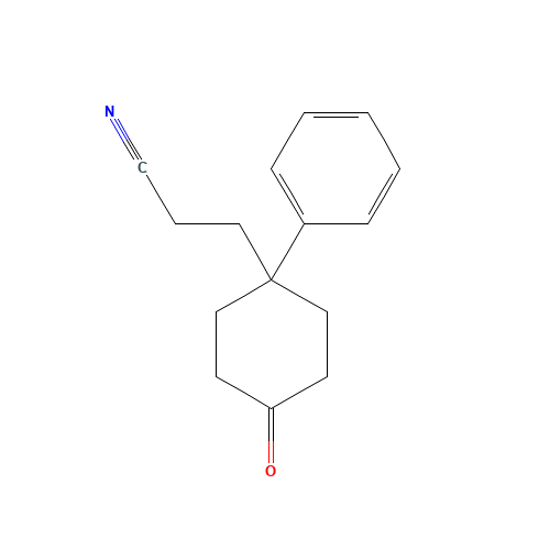 3-(4-oxo-1-phenylcyclohexyl)propanenitrile (CAS: 1006685-73-9) - Related Chemical Product