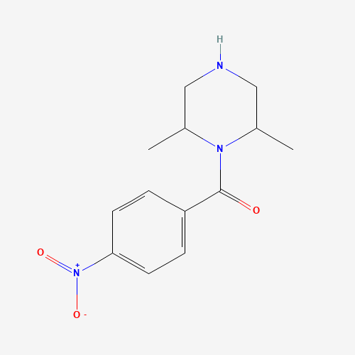 (2,6-dimethylpiperazin-1-yl)-(4-nitrophenyl)methanone (CAS: 1384448-51-4) - Related Chemical Product