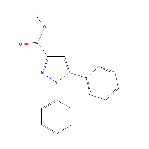 methyl 1,5-diphenylpyrazole-3-carboxylate (CAS: 70375-79-0) - Related Chemical Product