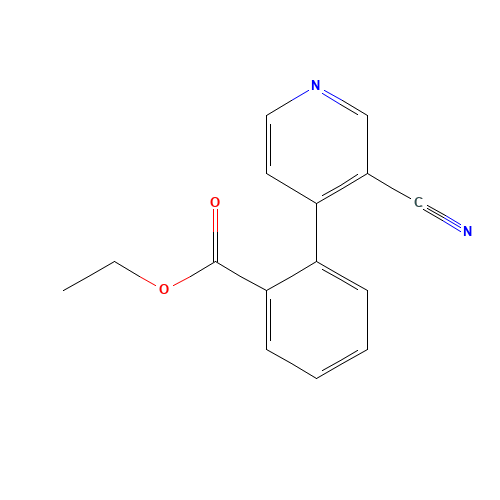 ethyl 2-(3-cyanopyridin-4-yl)benzoate (CAS: 1252649-80-1) - Related Chemical Product