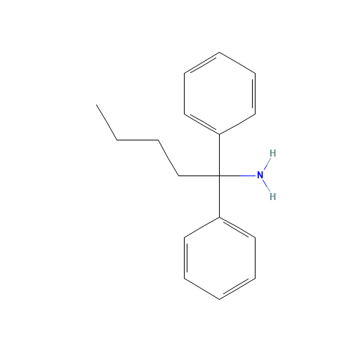 1,1-diphenylpentan-1-amine (CAS: 22308-24-3) - Related Chemical Product