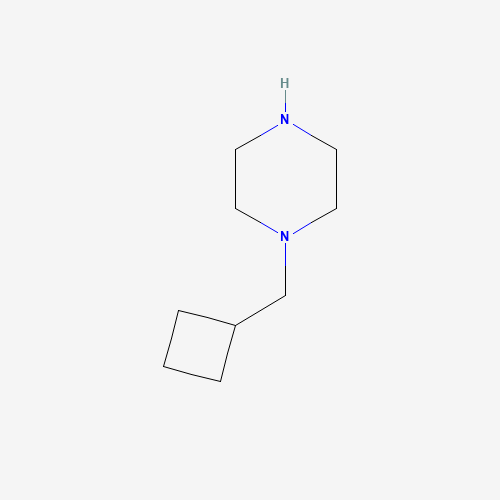 1-(cyclobutylmethyl)piperazine (CAS: 82534-54-1) - Chemical Structure and Molecular Formula 